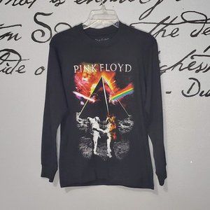 Pink Floyd Dark Side of the Moon Astronaut T-Shirt Long Sleeve T-Shirt, S